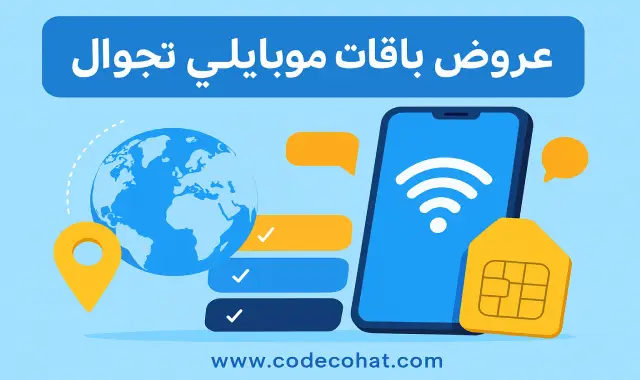 صورة توضح باقات موبايلي تجوال وإنترنت ومكالمات أثناء السفر في دول الخليج والعالم