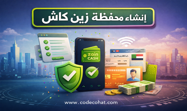 خطوات إنشاء محفظة زين كاش بالتفصيل