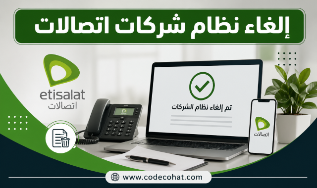 شرح طريقة إلغاء نظام الشركات في اتصالات وخطوات التحويل للأفراد