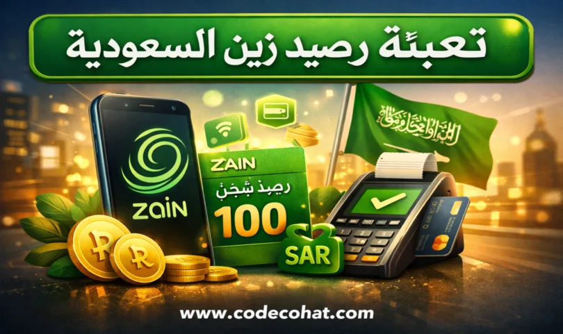 طريقة تعبئة رصيد زين باستخدام كود الشحن